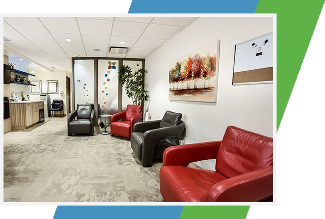 Comfortable Waiting Area | Sana Dental | General & Family Dentist | North Edmonton