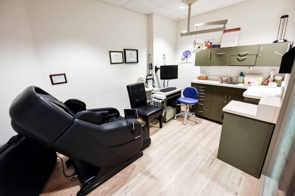 TMJ Therapy Room | Sana Dental | General & Family Dentist | North Edmonton
