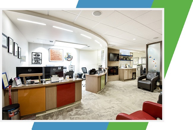 Warm & Welcoming Reception Area | Sana Dental | General & Family Dentist | North Edmonton